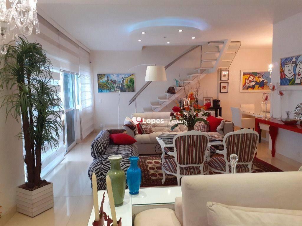 Ipanema cobertura triplex, 4 quartos, 3 suites, 3 vagas, vista Lagoa!!Impecável