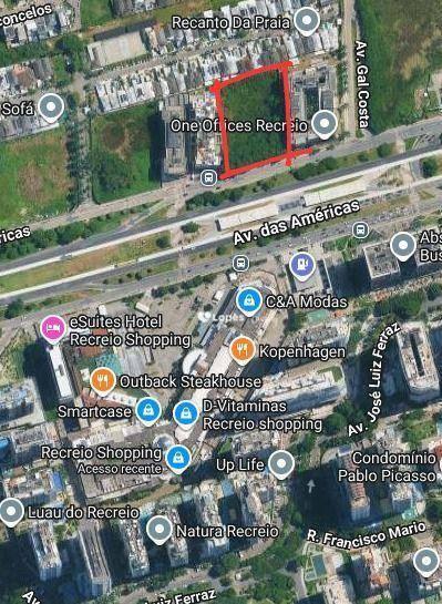 Terreno de Alto Padrão na Av. das Américas – Recreio dos Bandeirantes